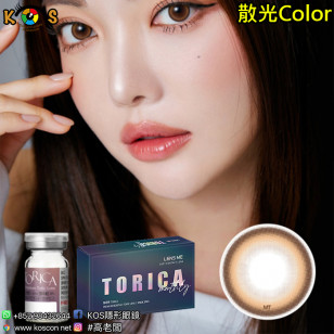 【散光】Lensme Torica Eye Four Cat Brown 토리카 아이포캣 브라운 (난시 교정용) 每月抛棄散光彩妝隱形眼鏡